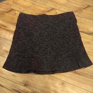 Loft Women's Heathered Knit Skirt size XL NWT!